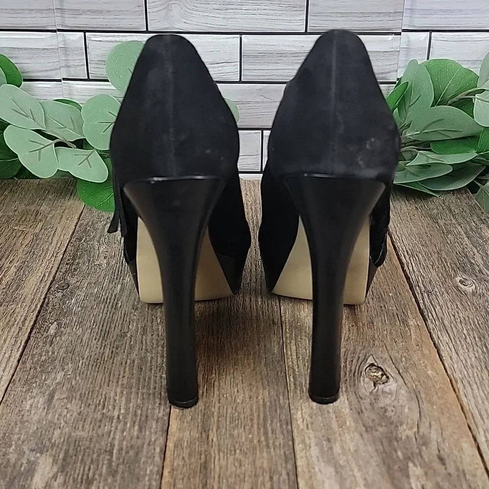 Boutique 9 suede platform heels Size 8.5